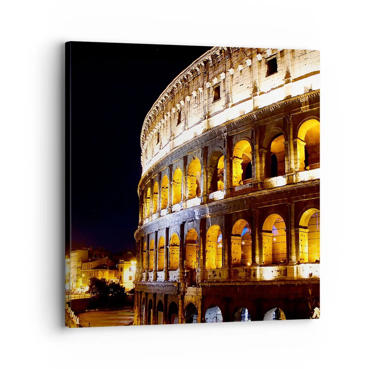 Impression sur toile - Image sur toile - Il est temps de commencer les Jeux - 30x30 cm