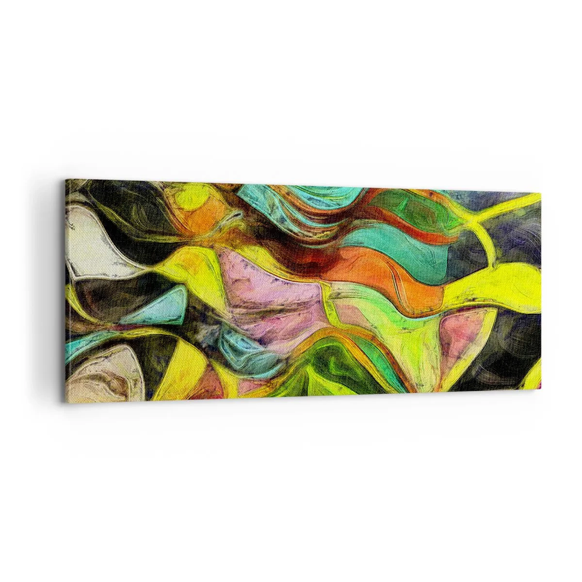 Impression sur toile - Image sur toile - Le mouvement c'est la vie - 100x40 cm