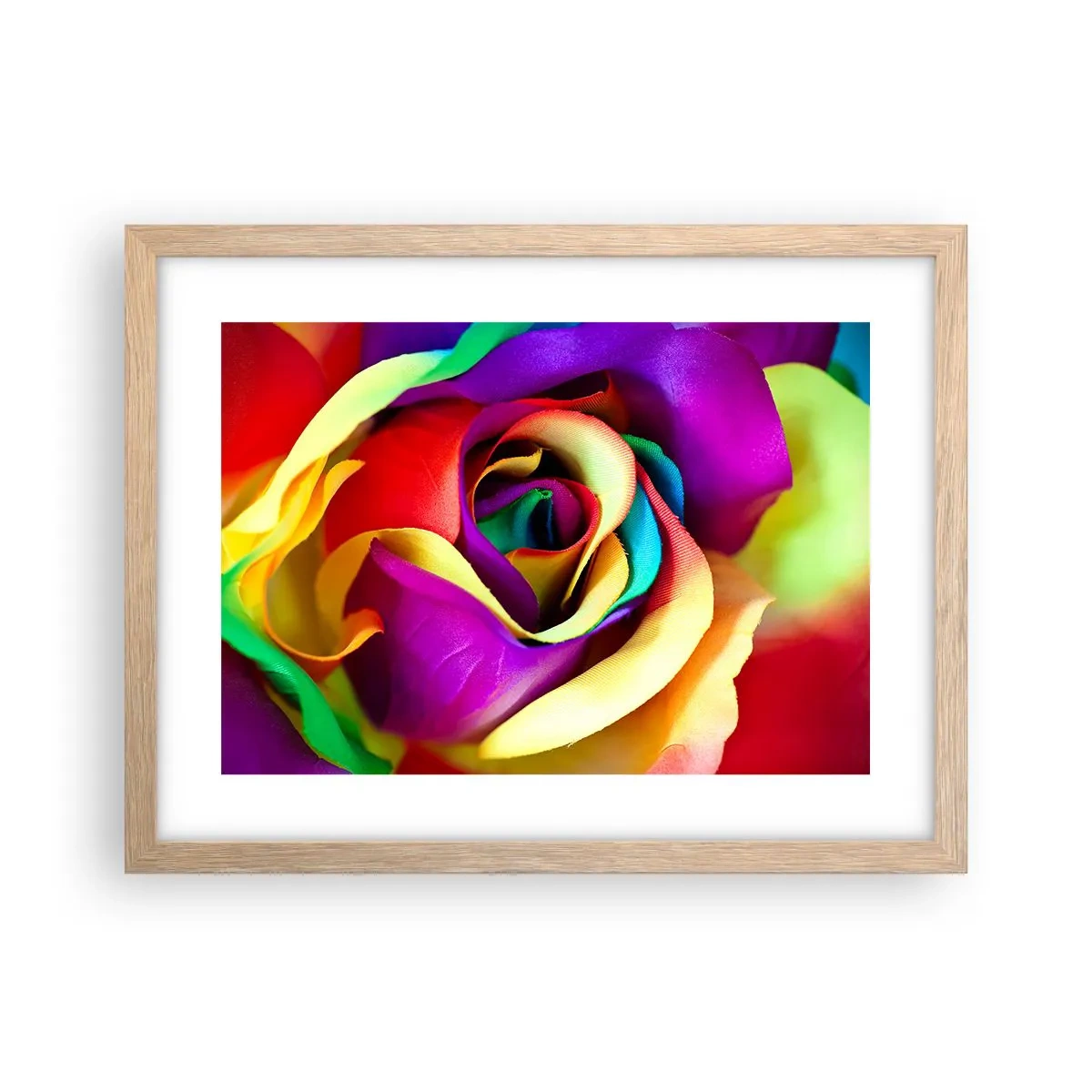 Affiche dans un chêne clair - Poster - Ce n'est pas possible - 40x30 cm