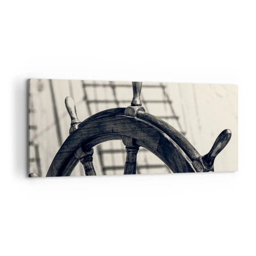 Impression sur toile - Image sur toile - Histoires de mer - 100x40 cm