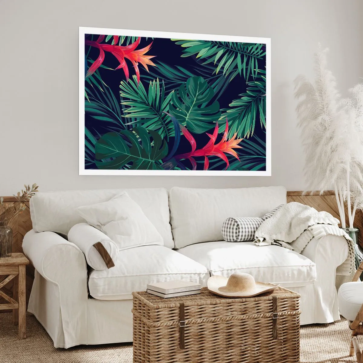 Affiche - Poster - immergé dans la nature - 50x40 cm