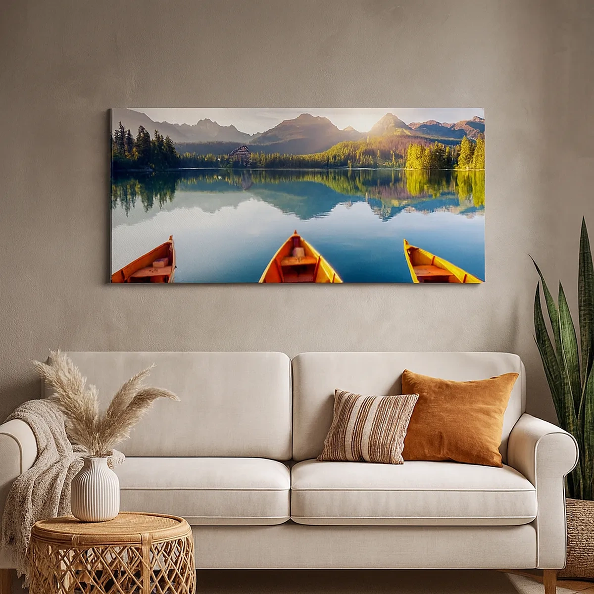 Impression sur toile - Image sur toile - Rien contre nature - 30x30 cm