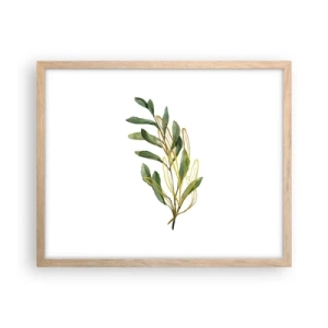 Affiche dans un chêne clair - Poster - Tout ce qui est bon - 50x40 cm