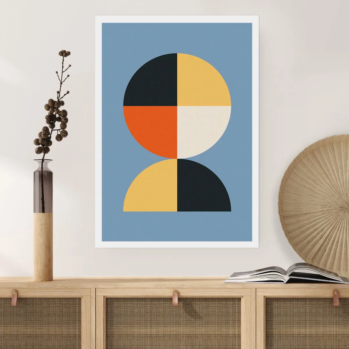 Affiche - Poster - Regarde et compte - 40x50 cm