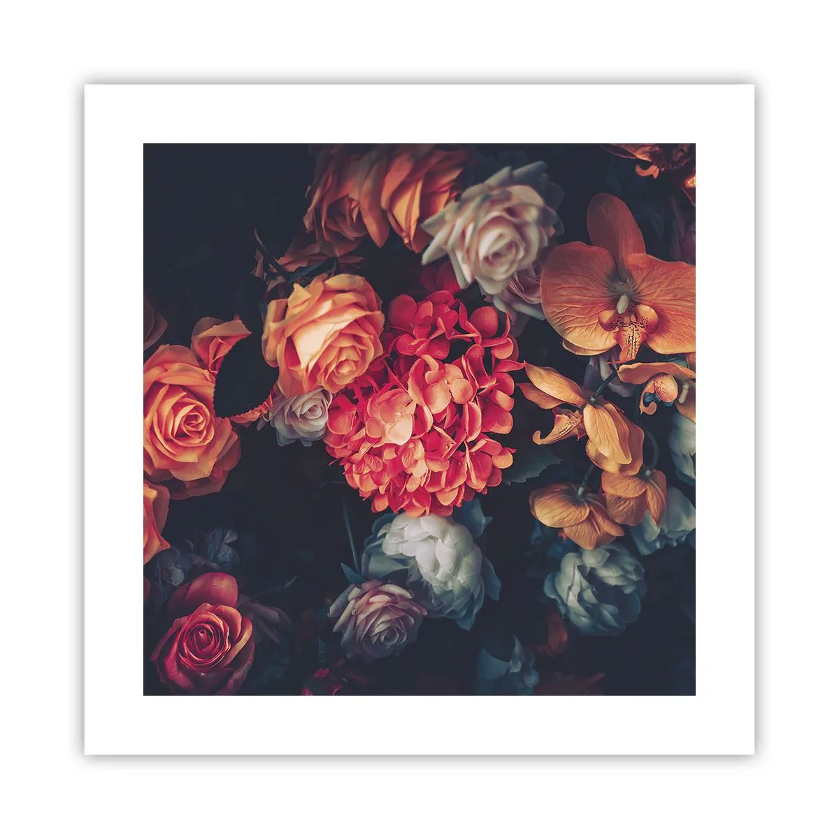 Affiche - Poster - Comme chez les maîtres hollandais - 40x40 cm