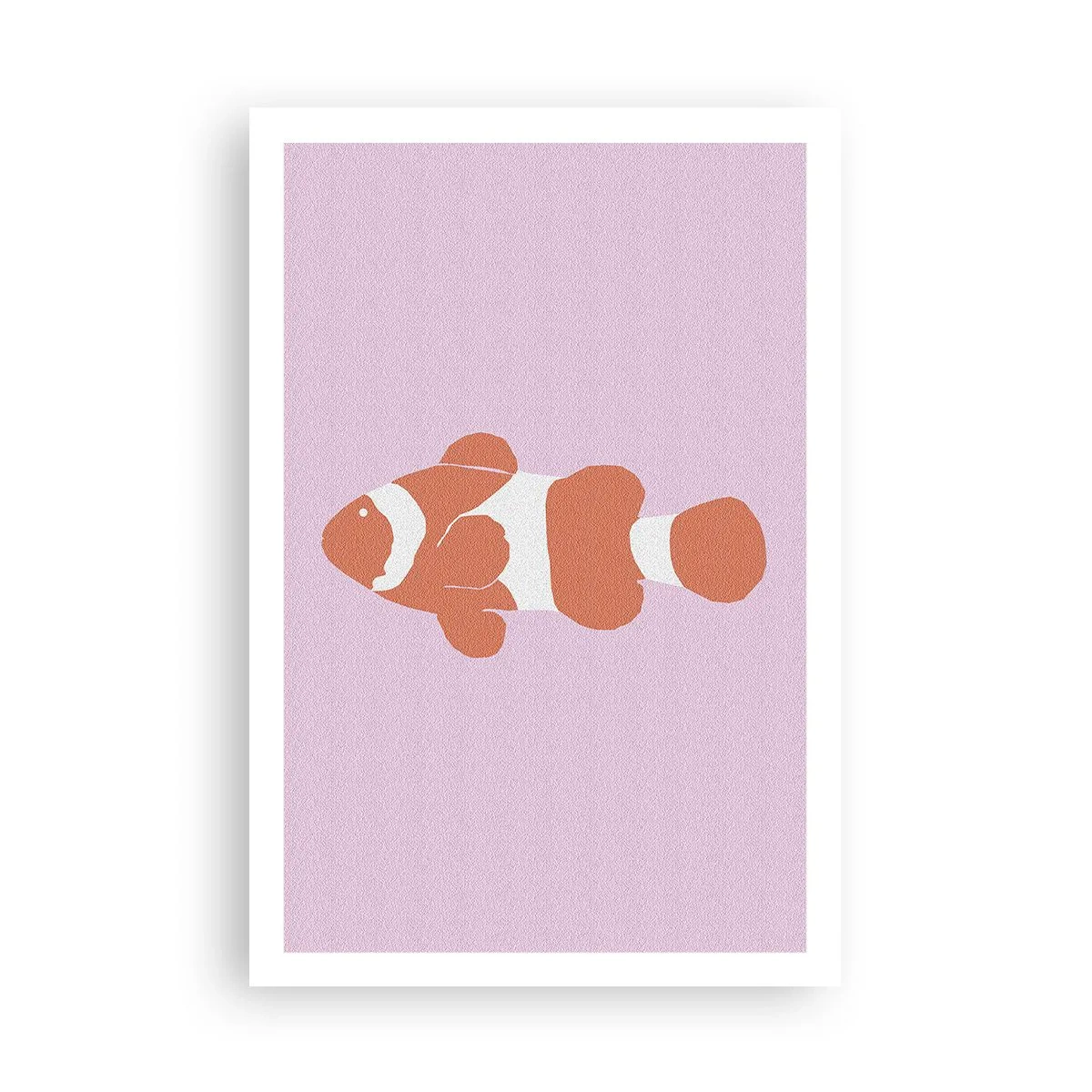 Affiche - Poster - En corail sur le visage et la queue - 61x91 cm