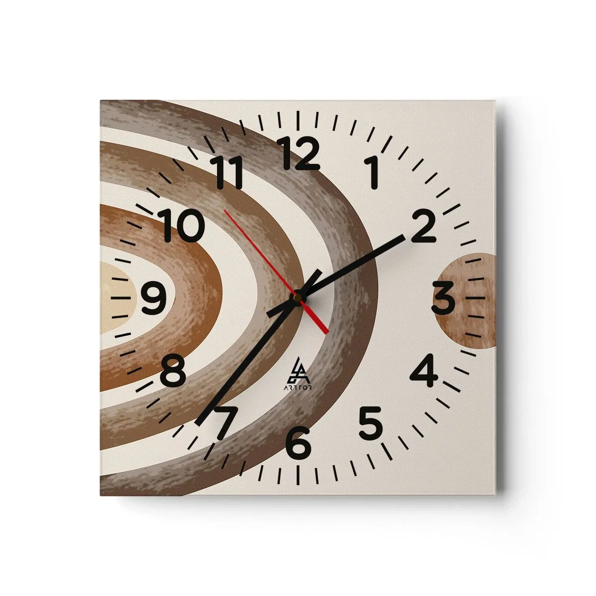 Horloge murale - Pendule murale - Dans une galaxie lointaine - 30x30 cm