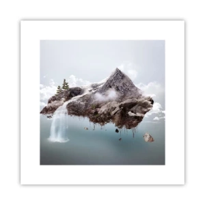 Affiche - Poster - L'oeil du surréaliste - 30x30 cm