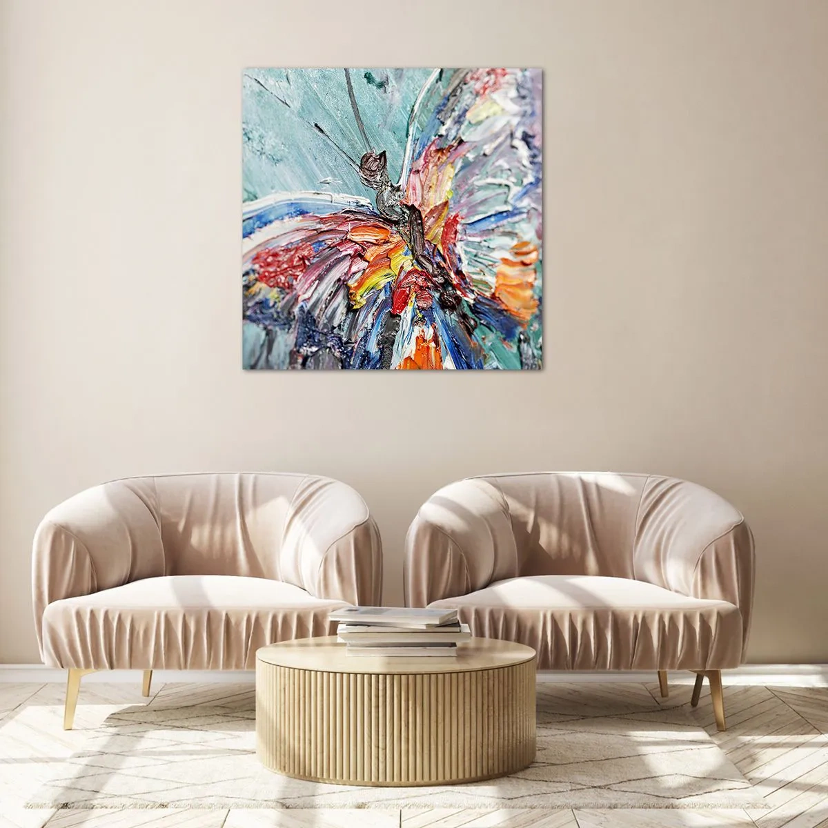 Impression sur verre - Image sur verre - Peint par nature - 70x70 cm