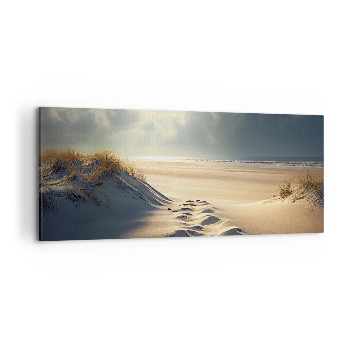 Impression sur toile - Image sur toile - Un paysage apaisant - 100x40 cm
