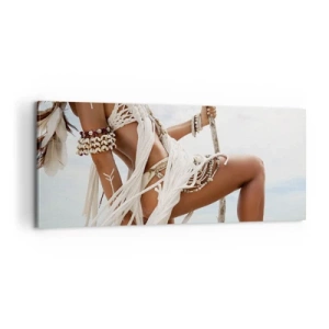 Impression sur toile - Image sur toile - Prêtresse du soleil - 100x40 cm