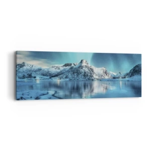 Impression sur toile - Image sur toile - Nuit de lumières - 90x30 cm