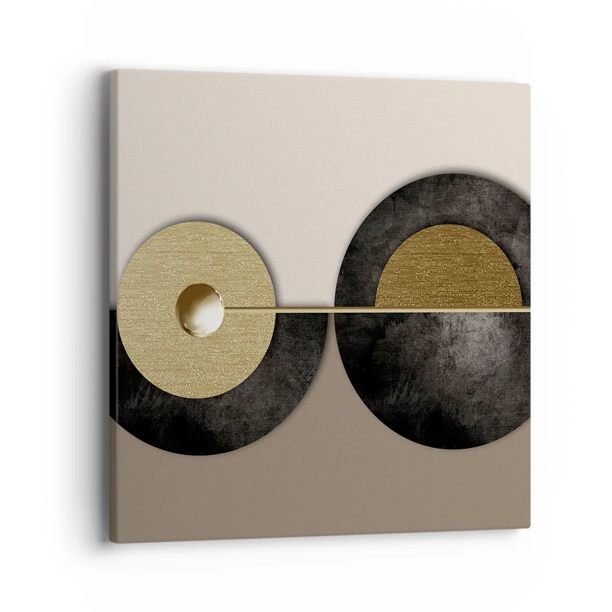 Impression sur toile - Image sur toile - Variations autour du cercle - 40x40 cm