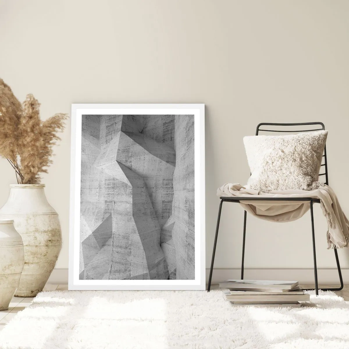 Affiche dans un cadre blanc - Poster - Un vrai challenge - 50x70 cm