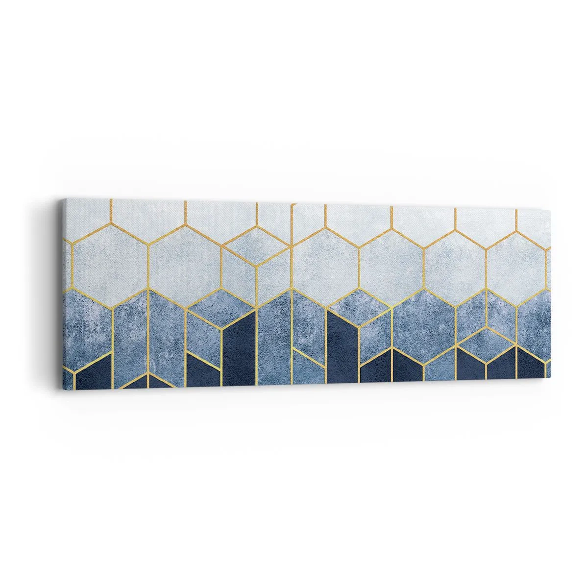 Impression sur toile - Image sur toile - Composition en rythme syncopé - 90x30 cm