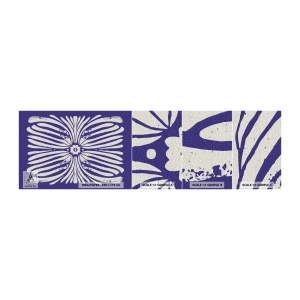 Échantillon de Papier Peint Autocollant Deluxe Sticker - Inspirations ethniques - Bohème, Botanique, Morceau - 100x30 cm