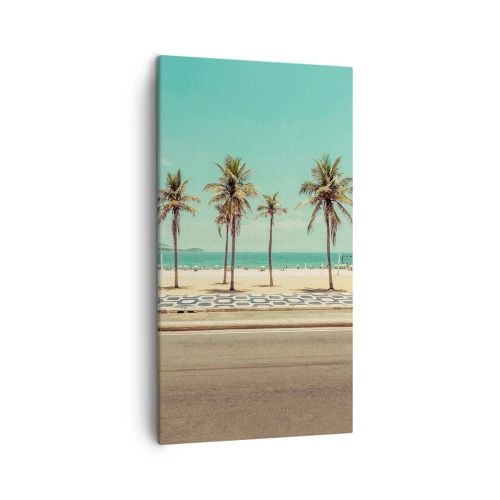 Impression sur toile - Image sur toile - Gardien de plage - 45x80 cm