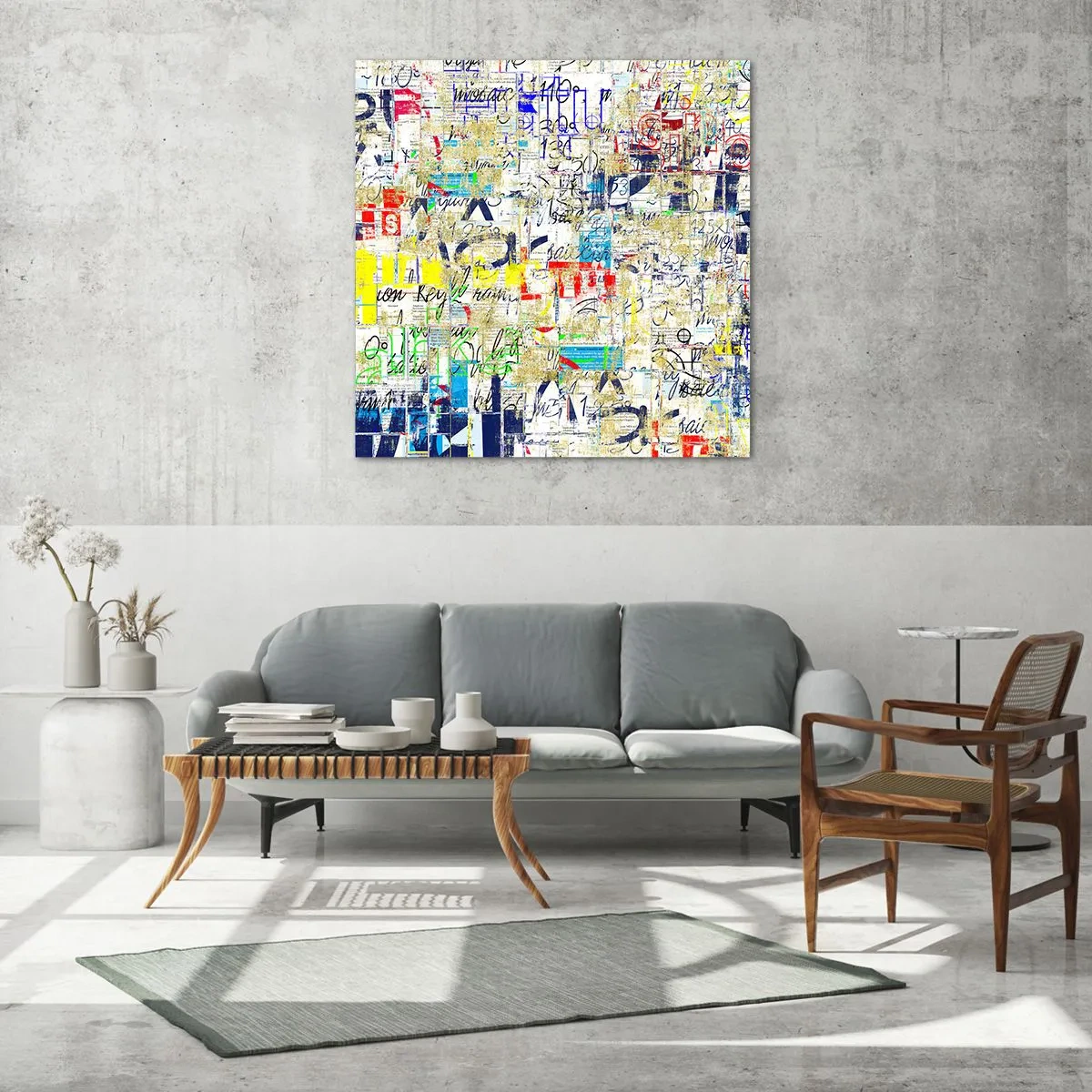 Impression sur verre - Image sur verre - Ca fait juste plaisir aux yeux - 30x30 cm