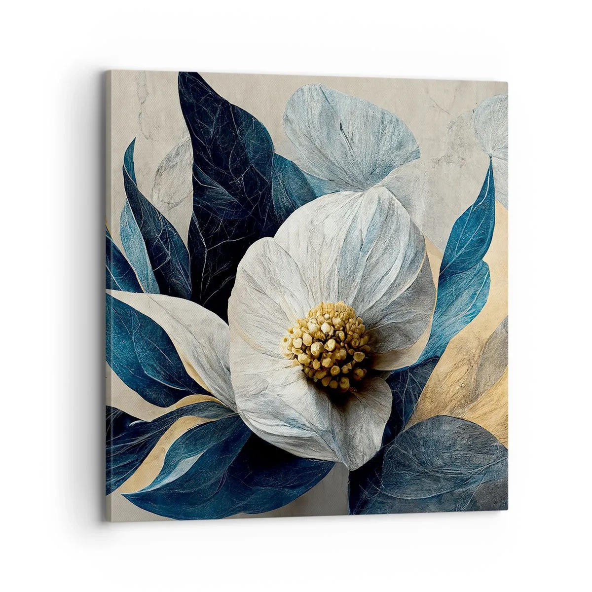 Impression sur toile - Image sur toile - Il a un coeur d'or - 70x70 cm