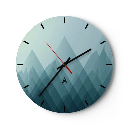 Horloge murale - Pendule murale - Grand, plus grand, encore plus grand - 40x40 cm