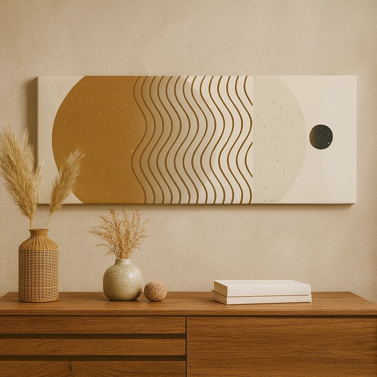 Impression sur toile - Image sur toile - Sur l'origine des figures géométriques - 30x30 cm