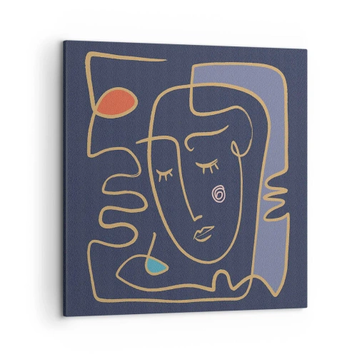 Impression sur toile - Image sur toile - En réflexion - 50x50 cm