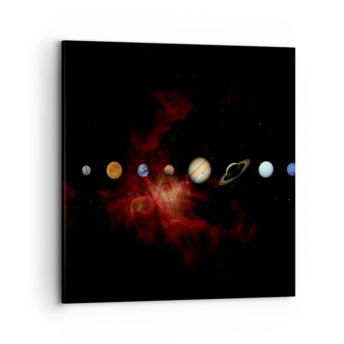 Impression sur toile - Image sur toile - Notre quartier - 70x70 cm