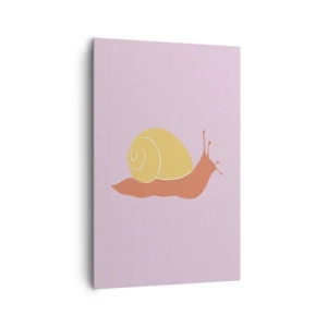 Impression sur toile - Image sur toile - Il n'y a pas d'urgence - 80x120 cm