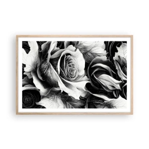 Affiche dans un chêne clair - Poster - Toujours une reine - 91x61 cm