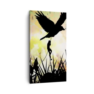 Impression sur toile - Image sur toile - Dans une ambiance de conte de fées - 45x80 cm