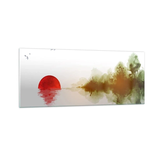 Impression sur verre - Image sur verre - Une promesse de paix - 100x40 cm
