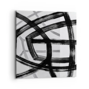 Impression sur toile - Image sur toile - Profondeur du bâtiment - 70x70 cm