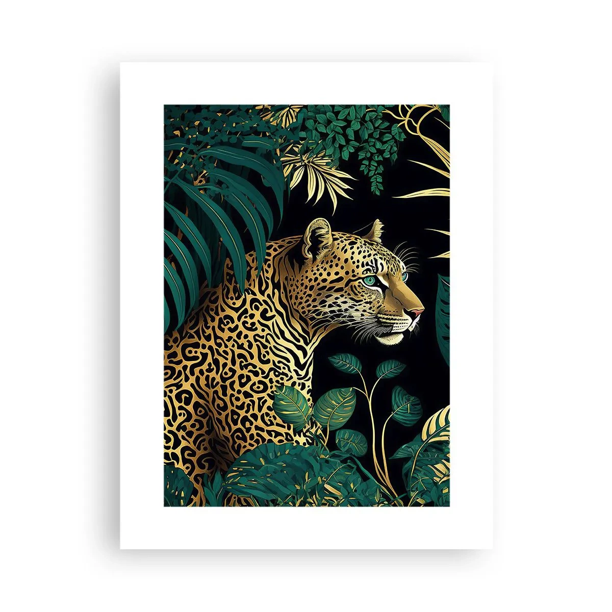 Affiche - Poster - Un hôte dans la jungle - 30x40 cm