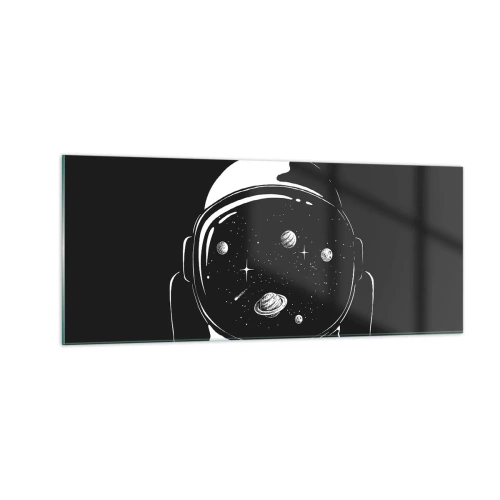 Impression sur verre - Image sur verre - Sympa la vue - 100x40 cm