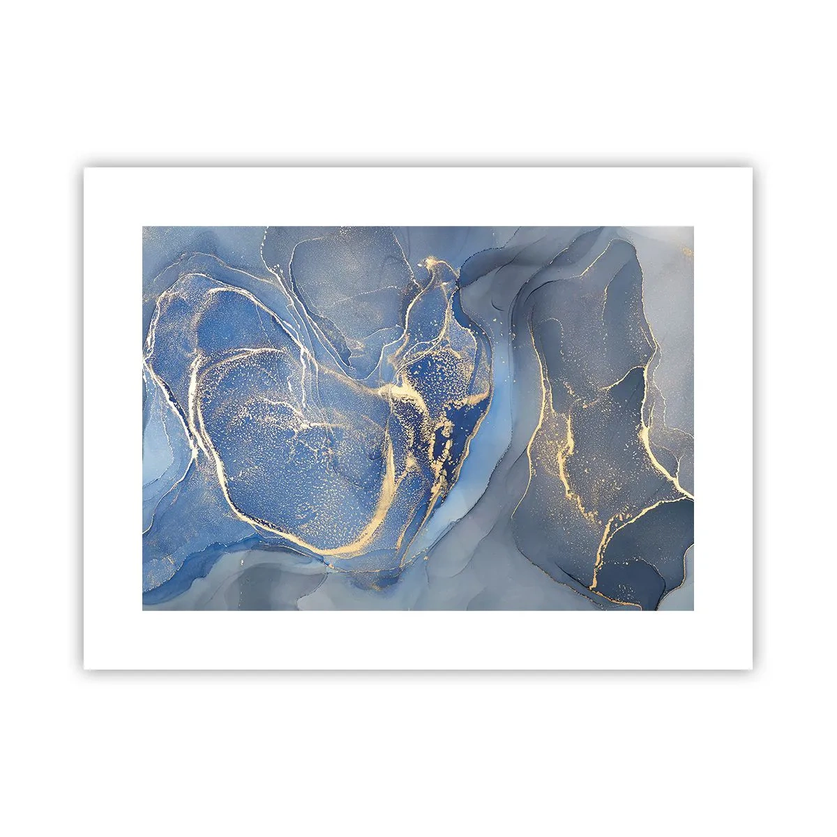 Affiche - Poster - Poussière d'or - 40x30 cm