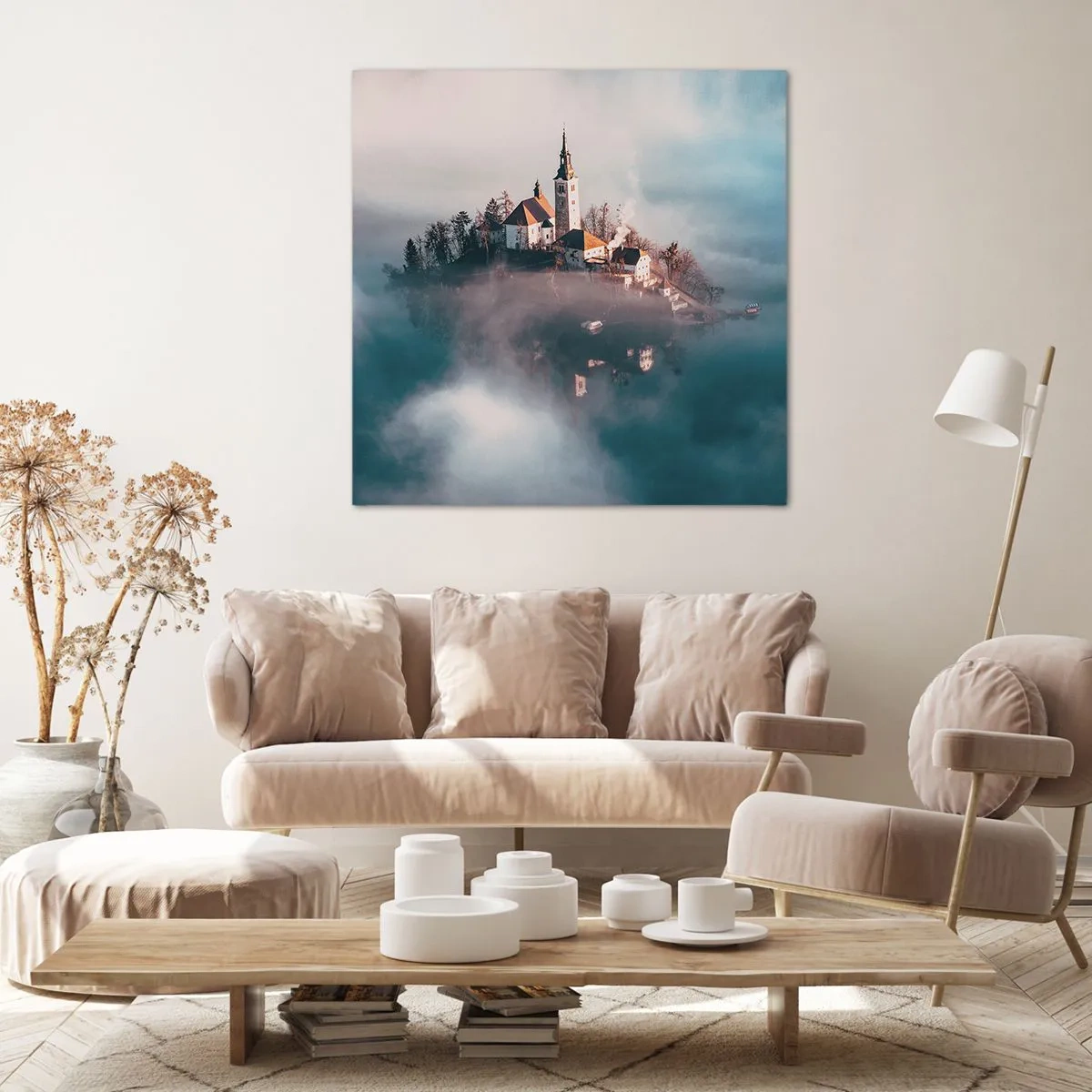 Impression sur toile - Image sur toile - Île de rêve - 70x70 cm