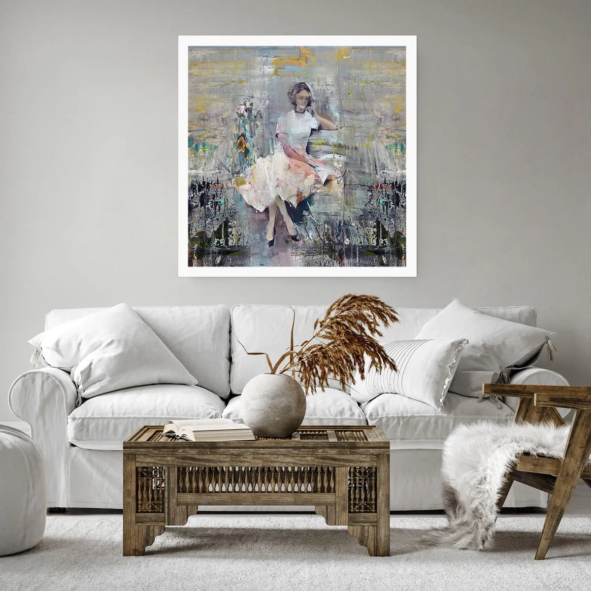 Affiche - Poster - Classique et moderne - 60x60 cm