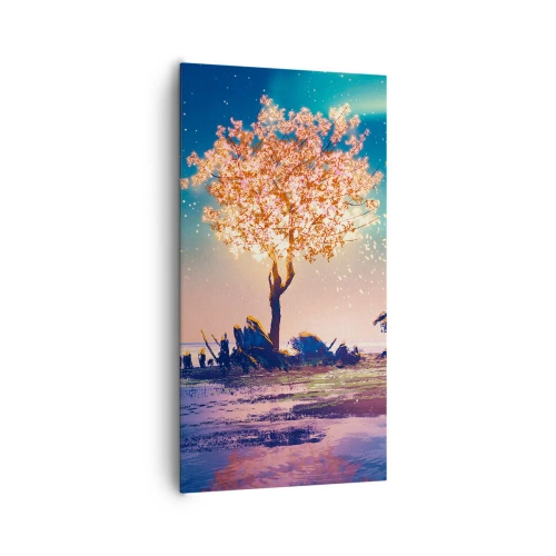 Impression sur toile - Image sur toile - La nature ne passe pas - 65x120 cm