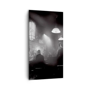 Impression sur toile - Image sur toile - Dans une ambiance jazz - 55x100 cm