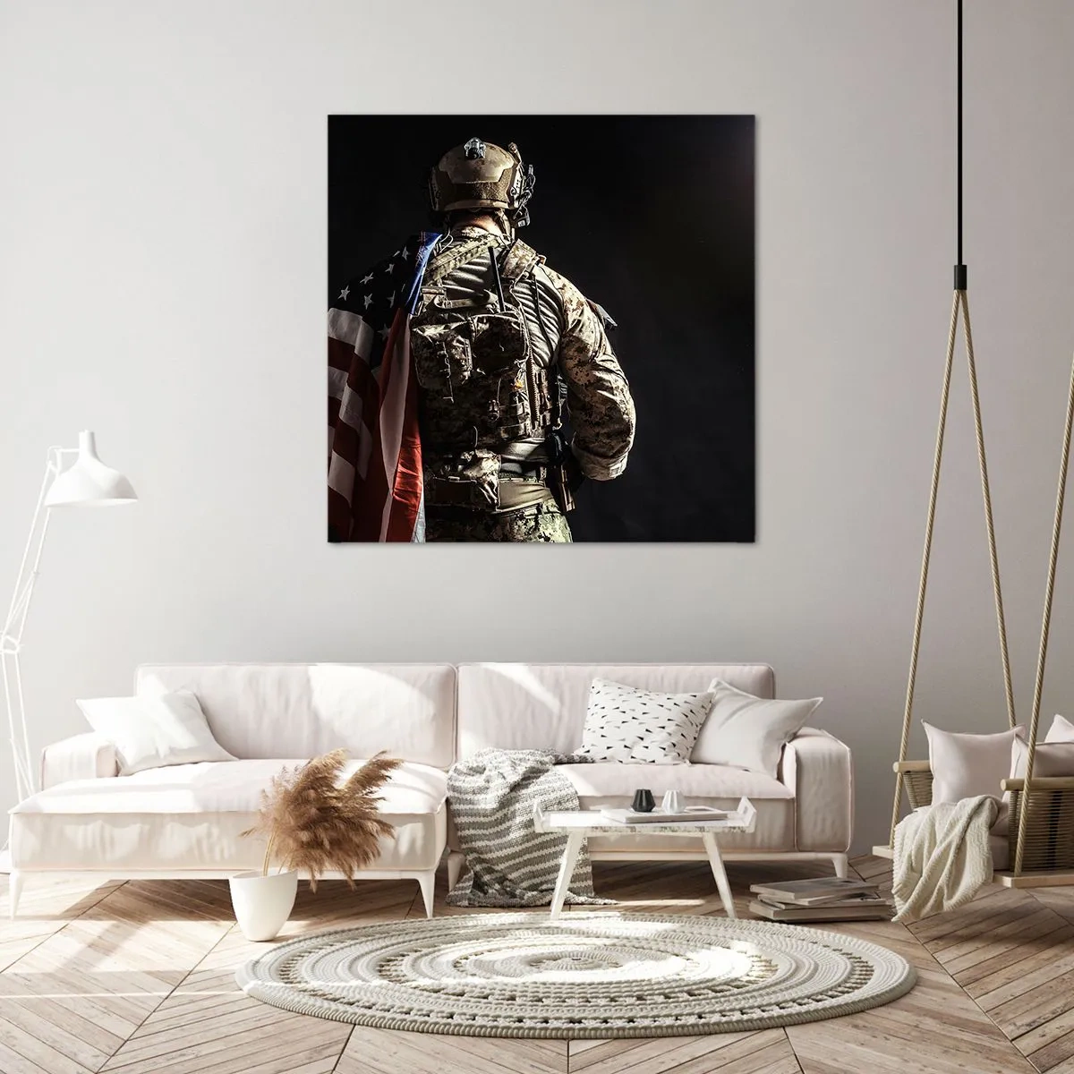 Impression sur toile - Image sur toile - C'est exactement pour ça - 70x70 cm