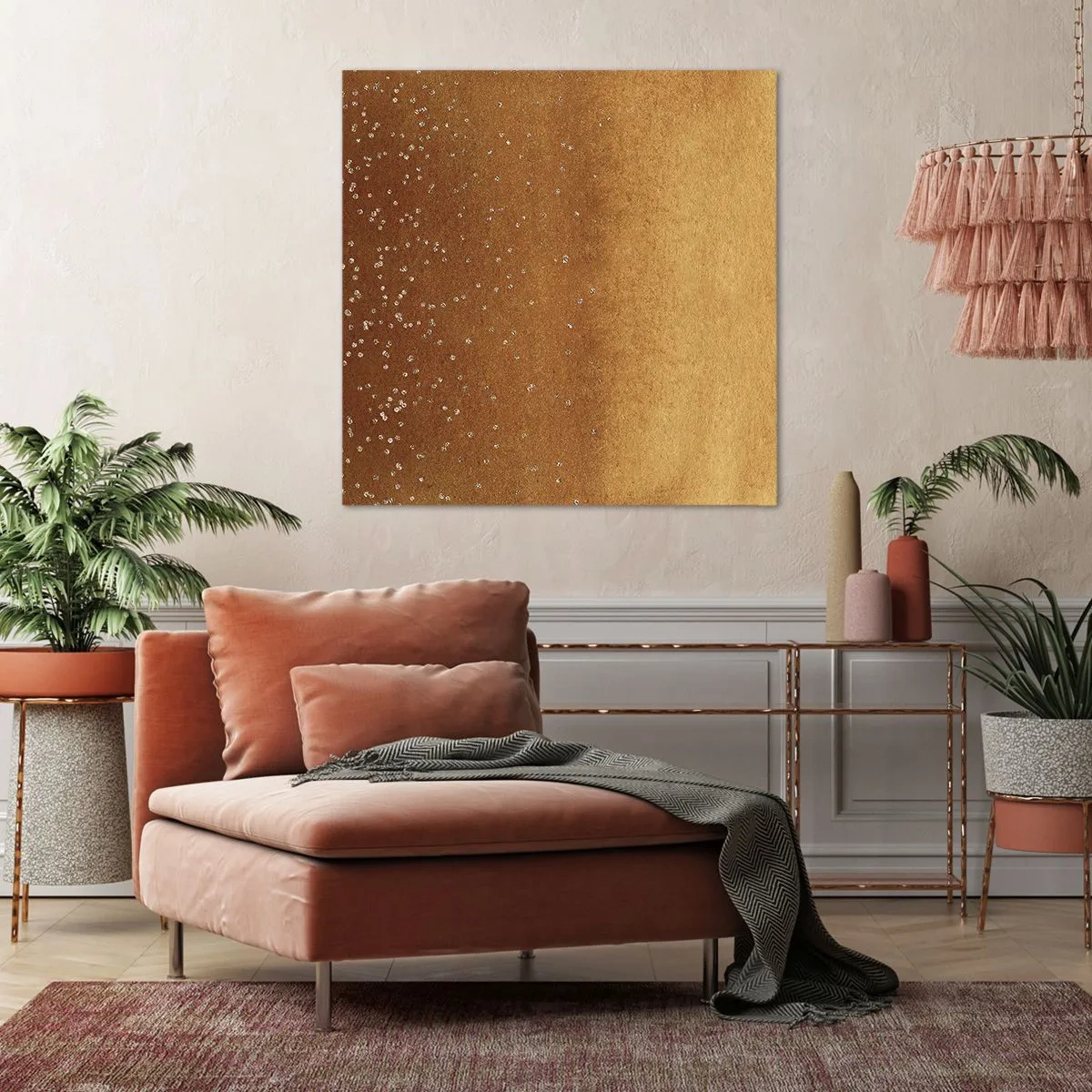 Impression sur toile - Image sur toile - Origine du monde - 70x70 cm