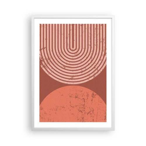 Affiche dans un cadre blanc - Poster - Une relation proche - 50x70 cm