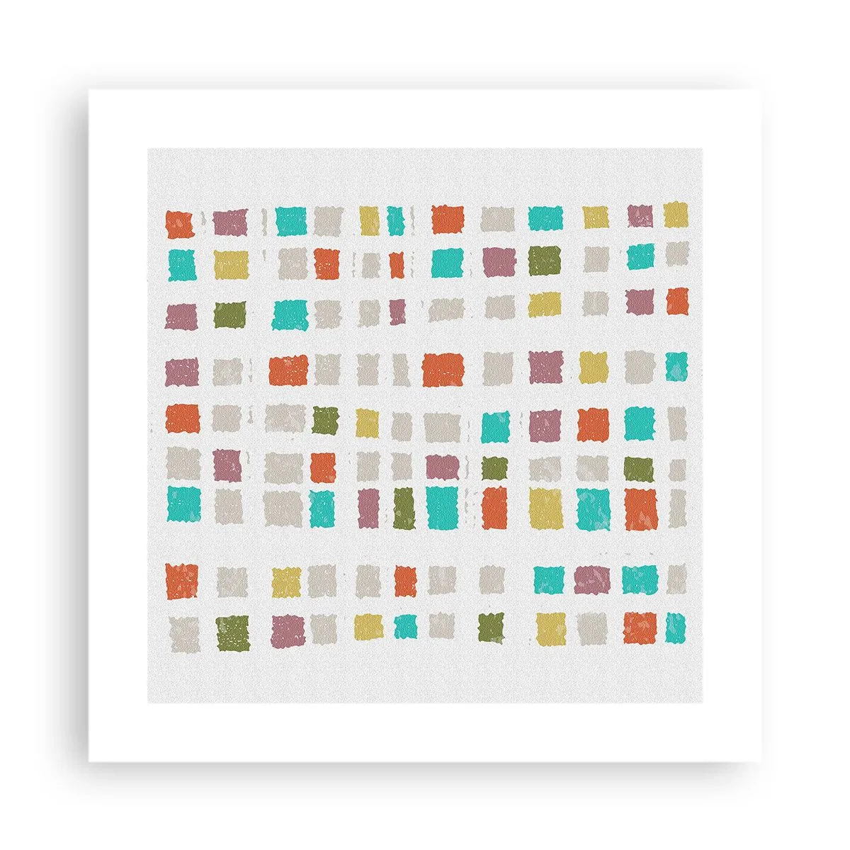 Affiche - Poster - Jeu inconnu - 40x40 cm