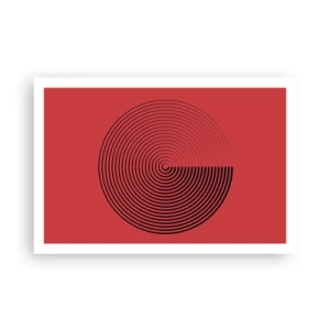 Affiche - Poster - Mouvement circulaire - 91x61 cm
