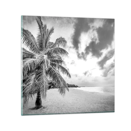 Impression sur verre - Image sur verre - Quand tu aspires à la solitude - 30x30 cm