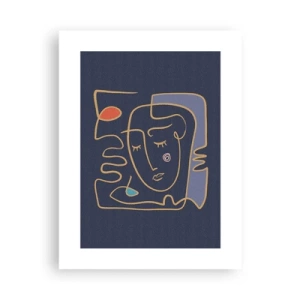 Affiche - Poster - En réflexion - 30x40 cm