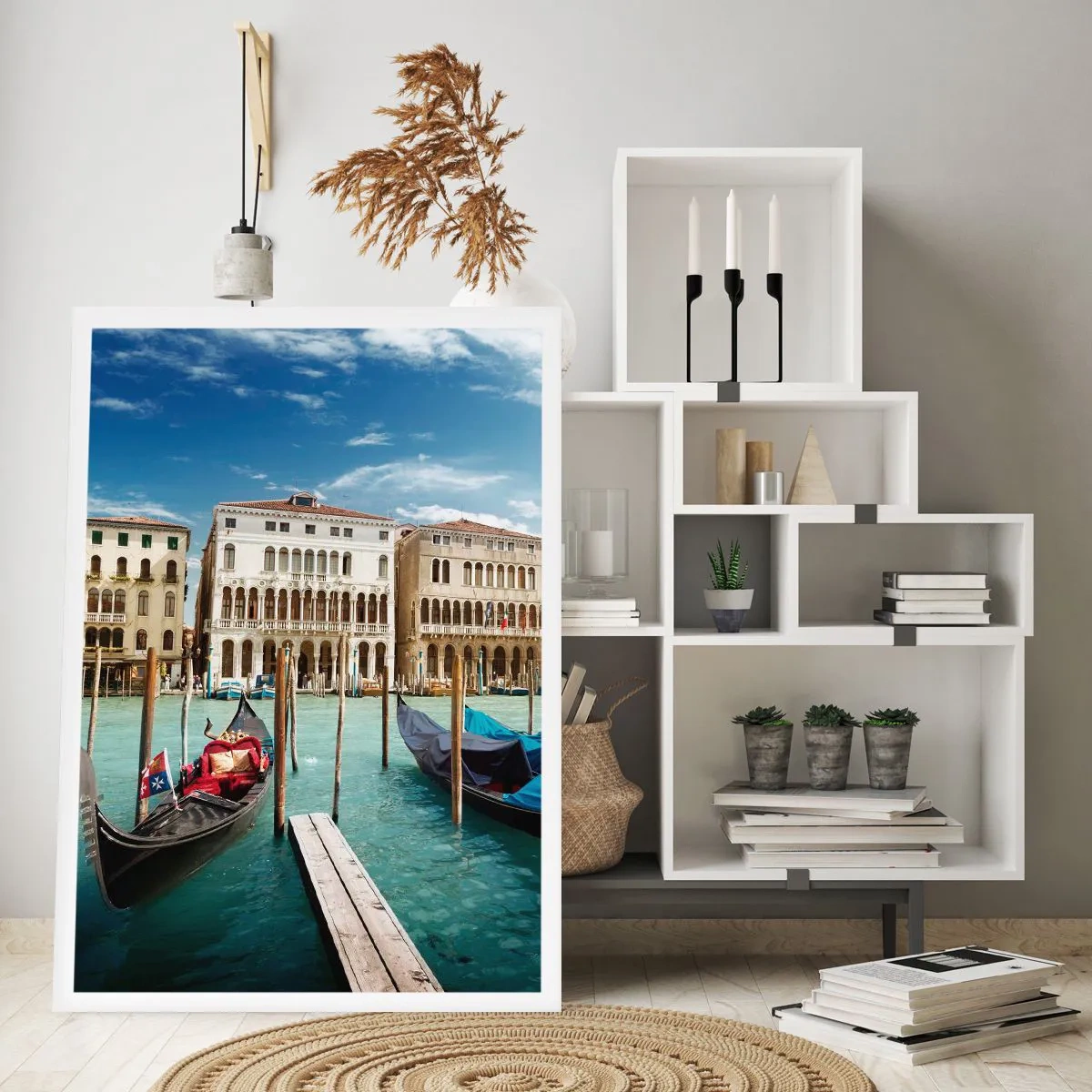 Affiche - Poster - Palace bleu ciel - 30x40 cm