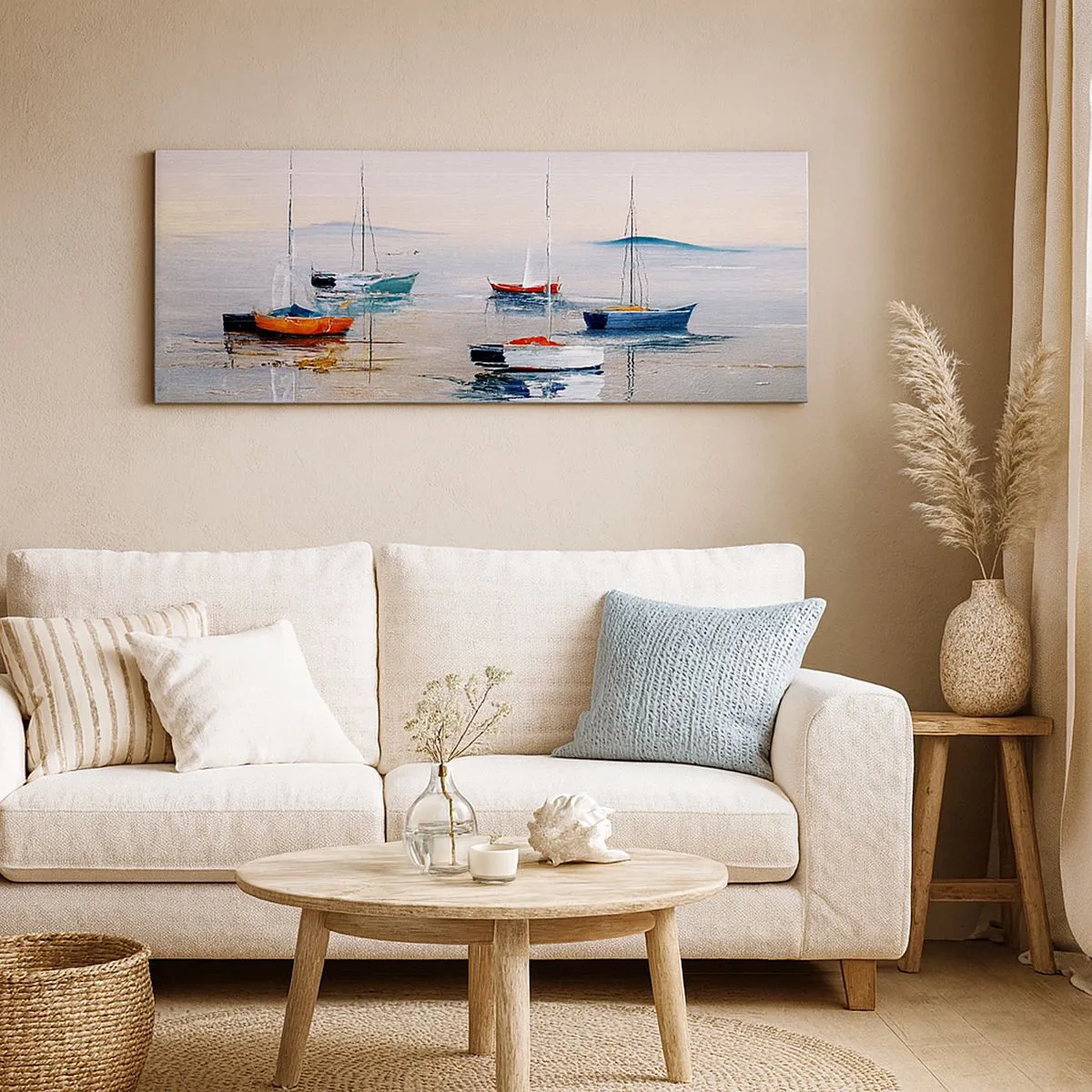 Impression sur toile - Image sur toile - Un repos bien mérité - 100x40 cm