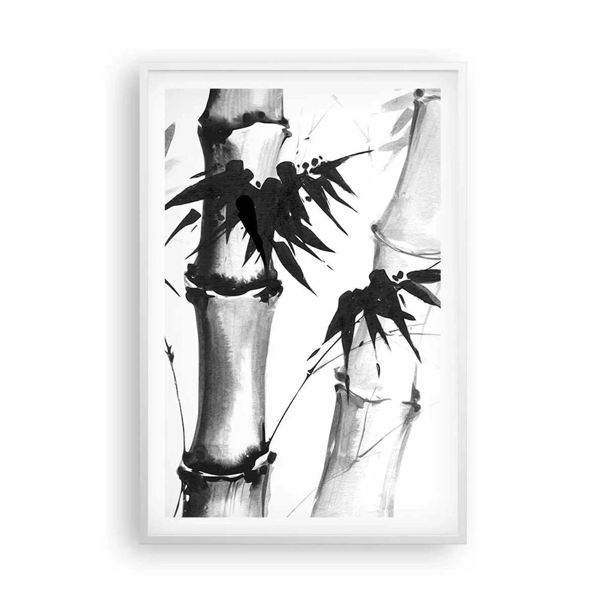 Affiche dans un cadre blanc - Poster - Gros plan sur l'orient - 61x91 cm