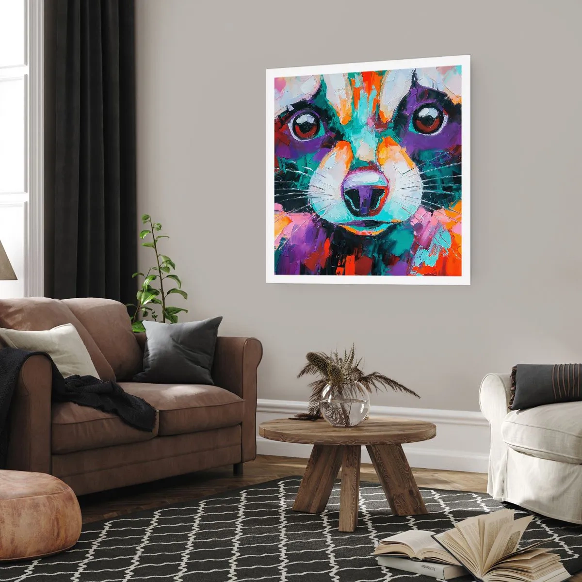 Affiche - Poster - Uniquement de belles émotions - 40x40 cm